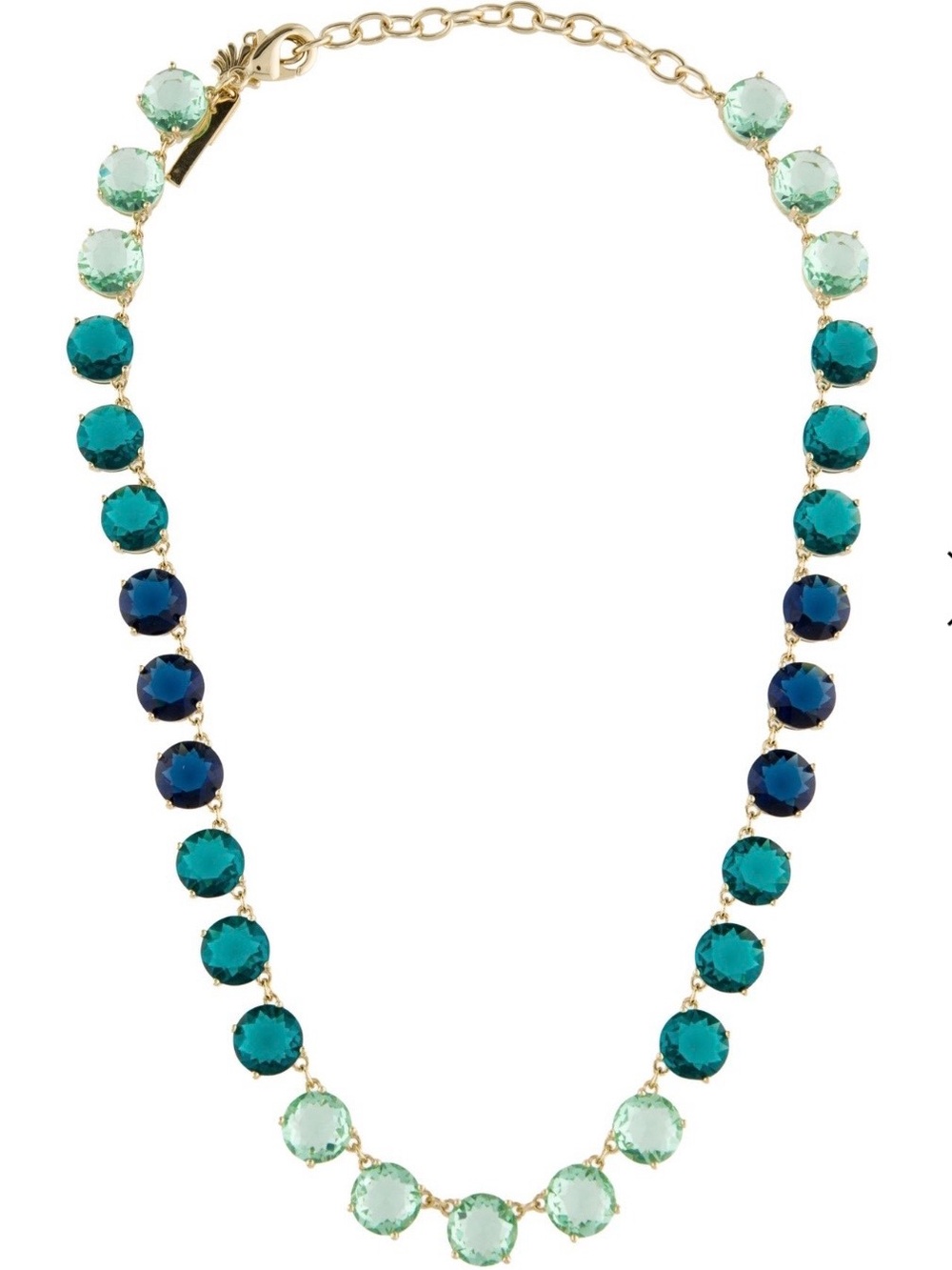Lele Sadoughi Candy Crystal Necklace NWOT
